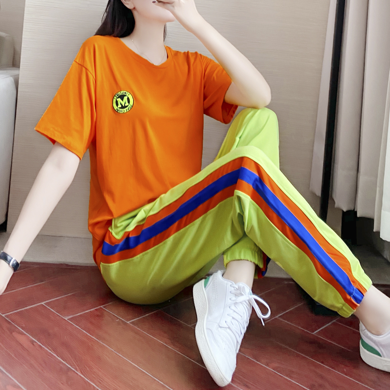 休闲运动套装女土夏季2023新款