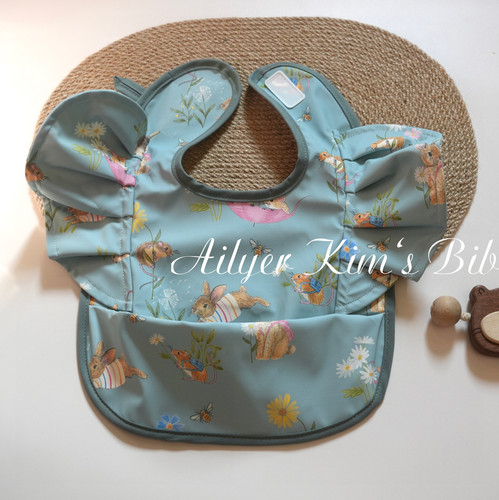 【Ailyer Kim】吃饭围兜防水儿童婴儿护衣无袖饭兜防脏(0-4岁）