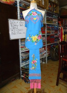 戏剧服装配件 旦角服装 小姐丫环服装 肚兜 丫鬟饭单四喜带