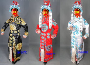 戏曲剧团大武生软扎将军靠京剧武将龙箭衣京剧豫剧舞台演出侠客服
