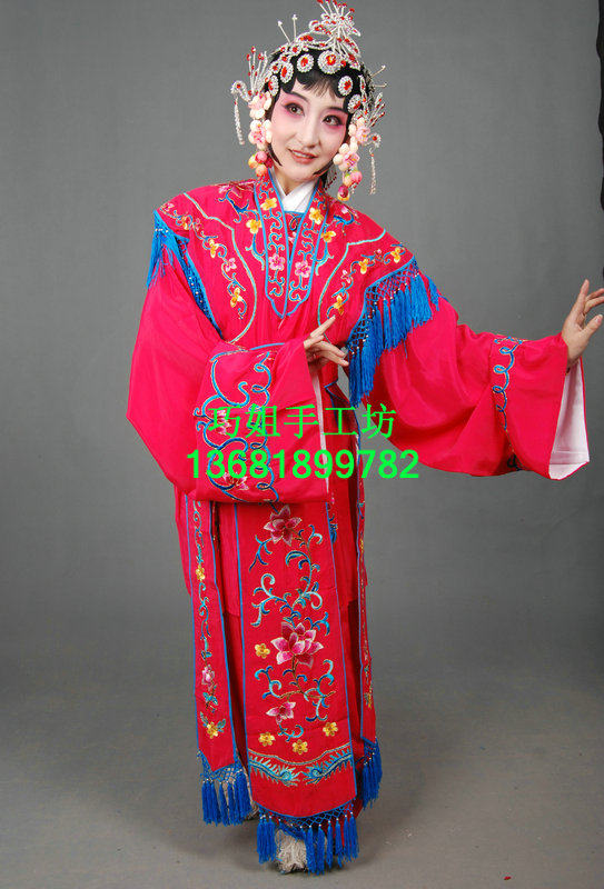 京剧戏曲服装 女青衣 花旦衣 小姐装 丫鬟装 小姐 花旦戏服古装衣