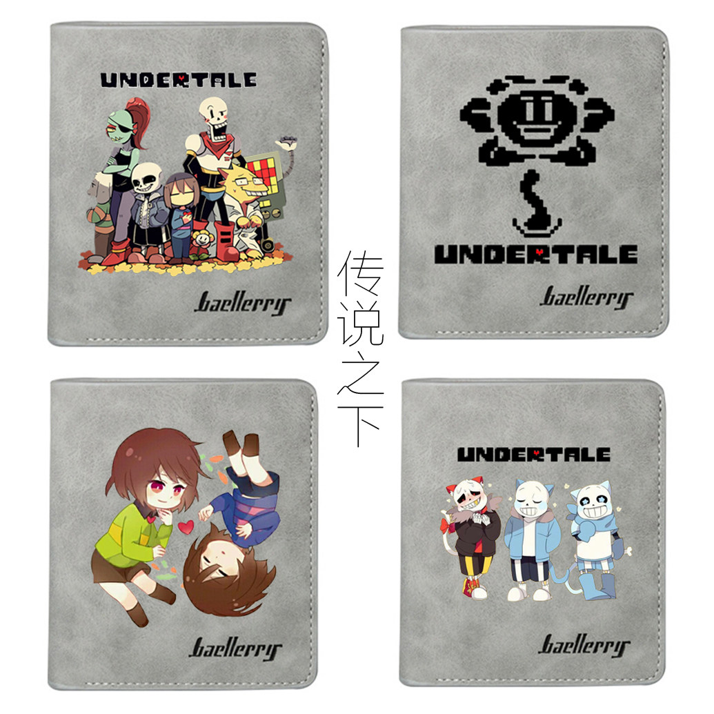 游戏传说之下Undertale骷髅兄弟sans小花同款钱包短款钱包礼物在类目 模玩/动漫/周边/cos/桌游, 游戏实物周边中 - 来自Buy2taobao.com提供专业的淘宝代购服务