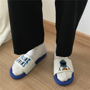 夏季新款ins百搭拖鞋韩版情侣男女外穿室内凉拖一字拖TX12-P15