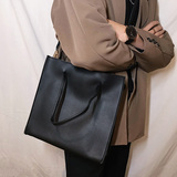 韩系简约男女情侣皮质手提斜挎单肩包FB53-P45，鞋类箱包手腕包，星座1501