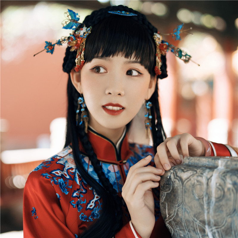 秀禾服嫁衣宫廷风元素新娘装
