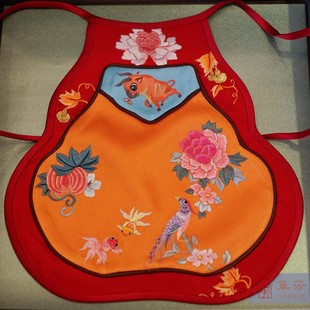 婴儿百天 虎虎生威 儿童生日 牛气冲天 肚兜系列 礼物 華芬定制