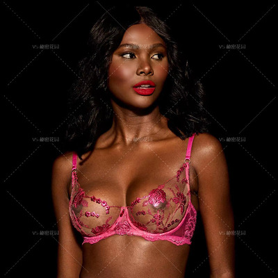 HoneyBirdette玫瑰刺绣内衣套装