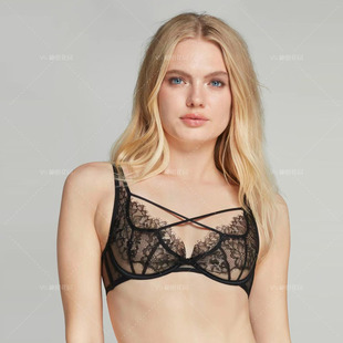【英国】Agent Provocateur Palma深V交叉 绑带 内衣内裤 正品AP