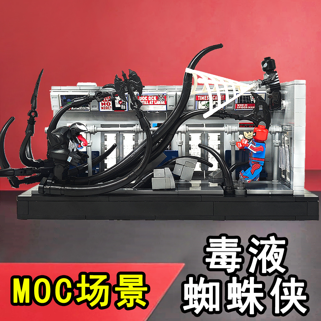【这绝对不是特效】毒液VS蜘蛛侠
