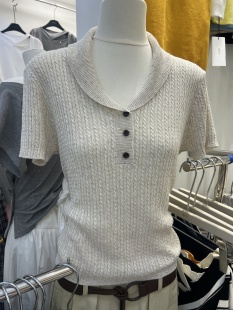 针织衫 WE111 宽松显瘦百搭圆领长袖 韩版 女毛衣上衣 2026秋冬新款