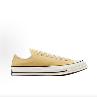 CONVERSE匡威1970s帆布百搭薄底低帮板鞋男女同款 落叶黄A10528C