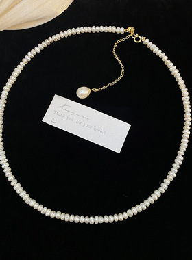 STINA淡水珍珠锁骨链女气质轻奢