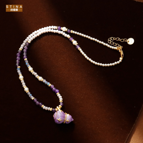 STINA新中式国潮风珐琅滴釉葫芦