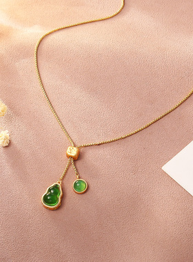 STINA新中式葫芦吊坠轻奢高级感