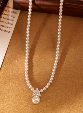 STINA中古风爆款曼塔玫瑰珍珠项