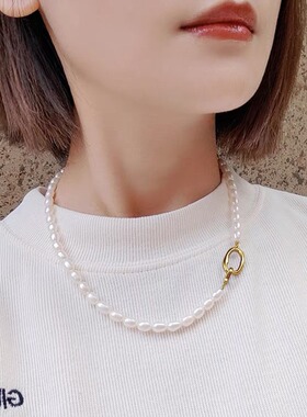 STINA淡水珍珠项链女百搭高级感