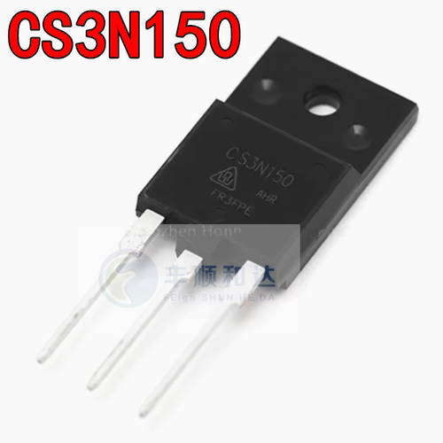 CS3N150AHR CS3N150 3A1500V MOS场效应管 可代K2225 STFW3N150