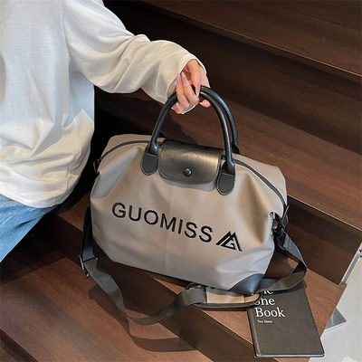 短途旅行包可上飞机出差手提行李包单肩包耐磨运动健身防水收纳袋