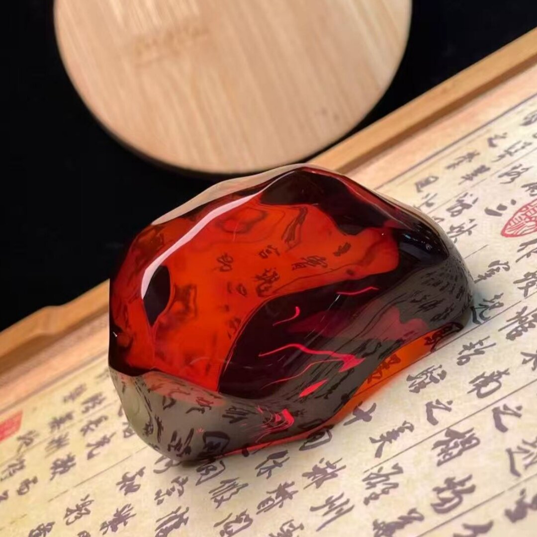正品天然缅甸琥珀高品质血珀随形吊坠挂件文玩收藏工艺珠宝饰品
