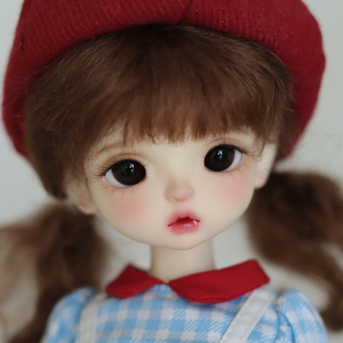 bjd娃娃正版6分全套莫莉女娃六分bjd素体sd娃娃bjd人偶娃娃带妆