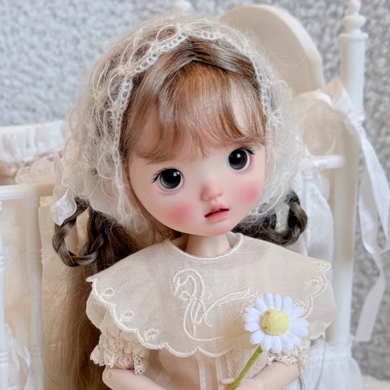 bjd6分女娃nimo尼莫呆萌小布sd娃