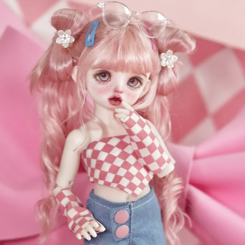 卡肉6分女娃sd关节人偶bjd娃napi