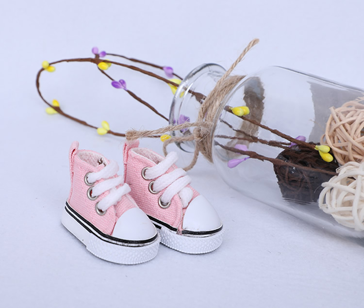 BJD Sd 男女 1/6 分8分4分娃娃 糖果帆布 鞋子 颜色可选 不单拍