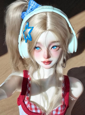 bjd娃娃sd娃3分女娃小姝 bjd御姐风素体关节人偶化妆娃娃气质女神