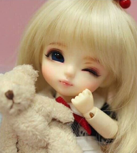BJD娃娃 SD娃娃1/8 拉提 yellow luna眨眼八分娃娃 doll toy
