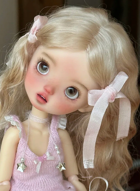 bjd娃娃bjd6分特体nimo尼莫呆萌小布sd娃bjd素体树脂裸娃化妆礼物