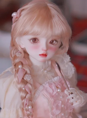 bjd娃娃sd娃4分女娃lust 葱bjd小葱气质正版素体关节人偶娃娃化妆