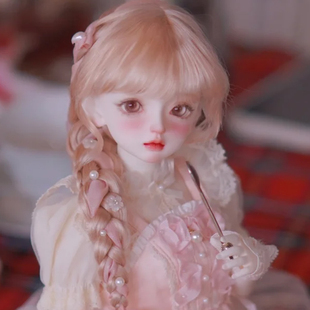 bjd娃娃sd娃4分女娃lust 葱bjd小葱气质正版素体关节人偶娃娃化妆