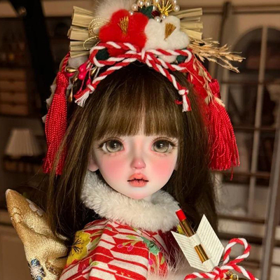 bjd娃娃sd娃4分女娃lust 葱bjd小葱气质正版素体关节人偶娃娃化妆