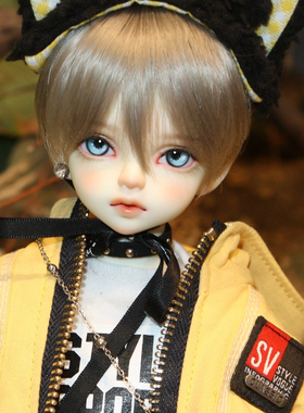 BJD娃娃SD娃4分男帅气Serin&Rico美人鱼人形关节玩偶MK贵族甜酒