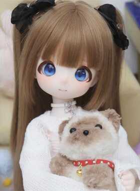 bjd娃娃4分二次元熊妹熊蛋熊体女娃6分bjd素体四分sd娃娃bjd人偶