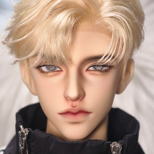 bjd3分男娃帅气李月亮grey75叔体