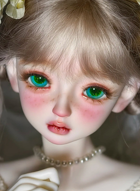 bjd娃娃sd娃4分女娃lust 葱bjd小葱气质正版素体关节人偶娃娃化妆