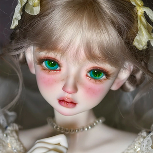 bjd娃娃sd娃4分女娃lust 葱bjd小葱气质正版素体关节人偶娃娃化妆