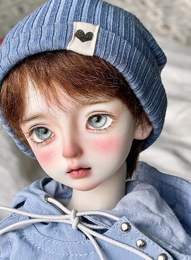 bjd娃娃sd娃4分男娃lust 葱bjd小葱气质正版素体关节人偶娃娃化妆