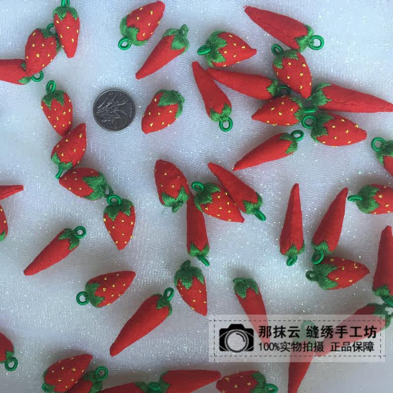 孕妇宝宝婴幼儿童辟邪压惊手工定制布艺草莓去霉运平安福袋别针|ruв категории Украшения,ювелирные изделия, браслет - от Buy2taobao.com для оказания профессиональной услуги покупки агента Taobao