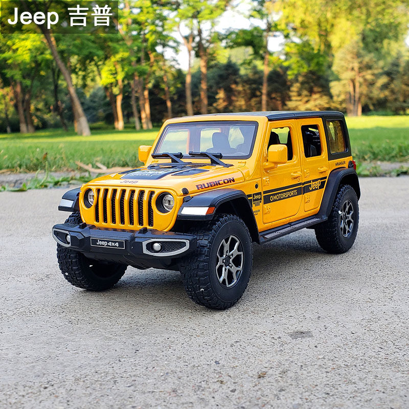 jeep牧马人合金124汽车模型
