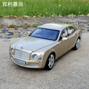 1:24 Bentley Mushang hợp kim mô hình xe mô phỏng ban đầu kim loại xe mô hình bộ sưu tập đồ trang trí quà tặng xe đồ chơi - Chế độ tĩnh