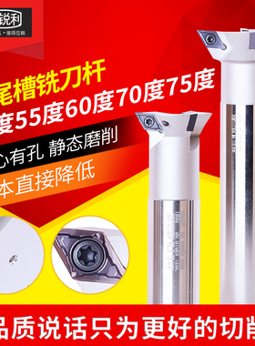 锐利 数控燕尾铣刀杆cnc加工中心燕尾槽铣刀55度45度60度75度70度