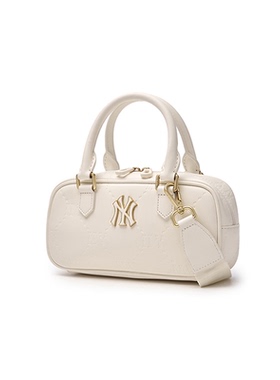 MLB儿童25秋冬新款女童复古高级潮流钻石老花斜挎手提包7ACRMD55N