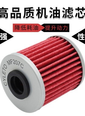 适配铃木FL125 TU250X RMZ250 RMZ450 RMX450Z机油滤芯滤清器机滤