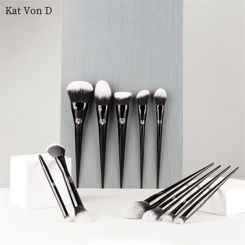 kvd粉底刷遮瑕刷软毛眼影刷眼妆晕染卧蚕眼线笔kat von d化妆刷