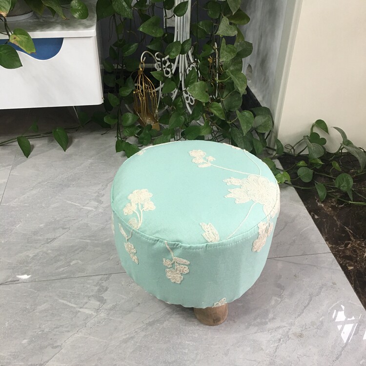 圆板凳罩子布套子小方凳布套防尘