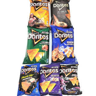 包邮台湾Doritos/多力多滋三角玉米片薯片膨化休闲解馋零食小吃