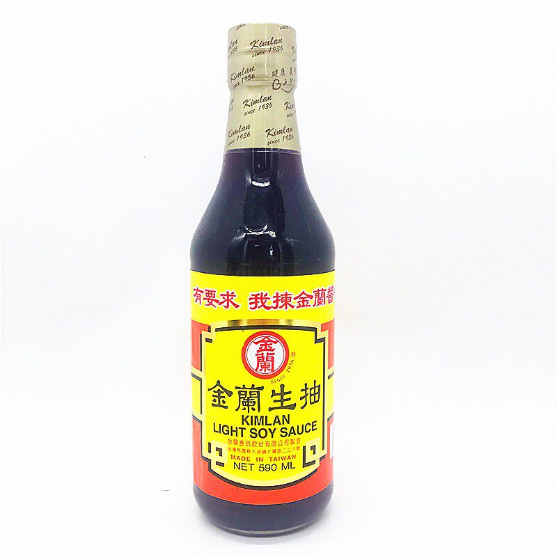 包邮台湾进口 金兰生抽590ml天然酿造 台湾特产 酱油