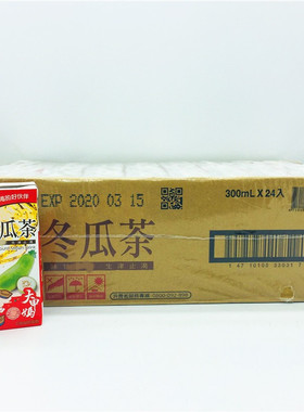 6盒包邮 台湾进口光泉正庄冬瓜茶TP300ml